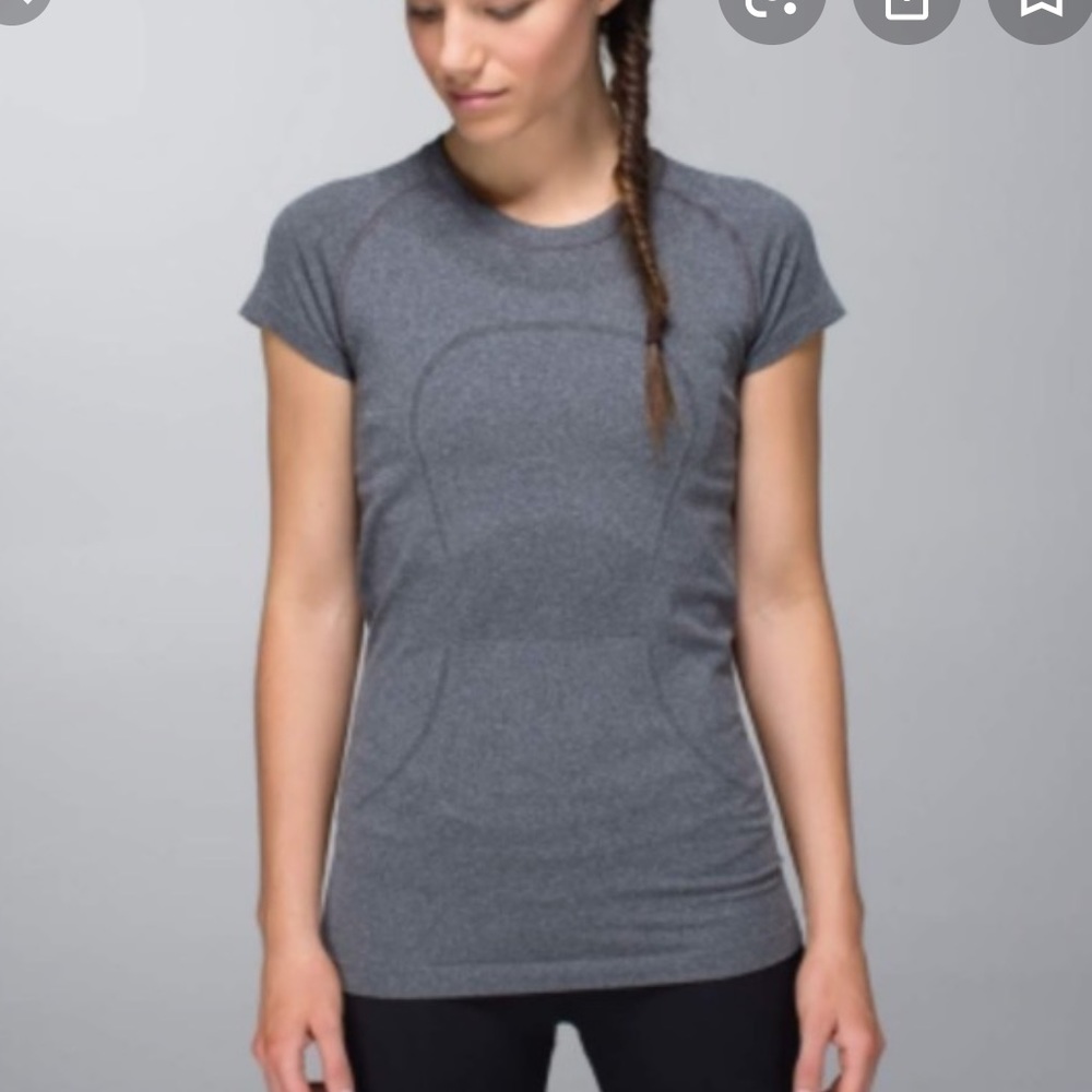 grey lululemon shirt